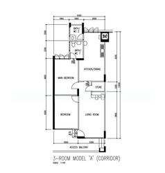 Blk 117 Chong Pang Vale (Yishun), HDB 3 Rooms #554208421